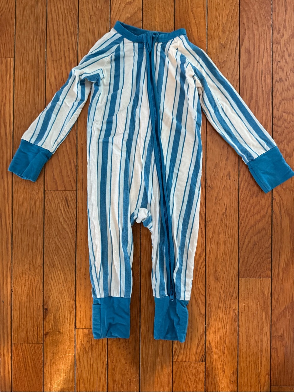 In my Jammers Striped Blue and White Kids Pajama